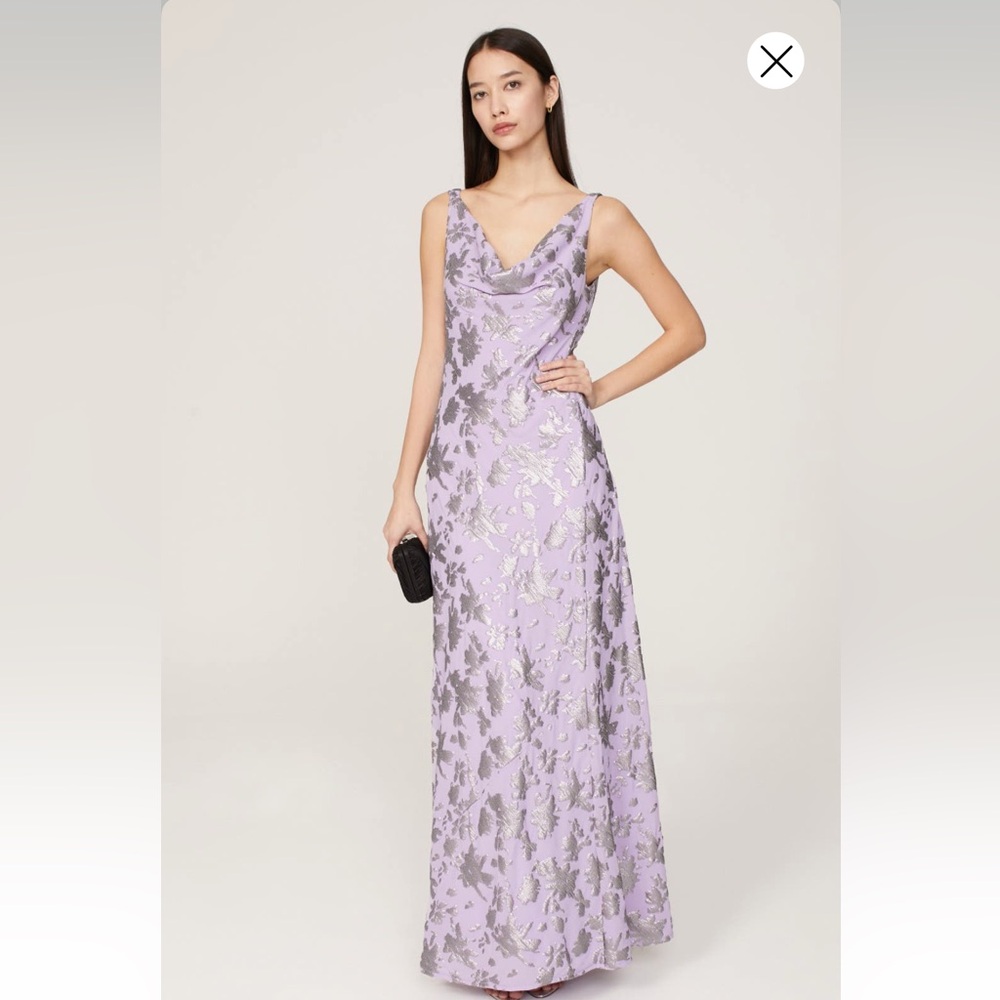 Donna Karan Lavender Sequin Dress